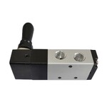 4H210-08 - Válvula Alavanca Trava 5/2 Vias 1/4