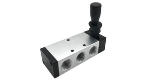 4H210-08 - Válvula Alavanca Trava 5/2 Vias 1/4