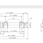 MA - CILINDRO MINI ISO 6432