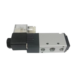 4V210-08 - VALVULA SIMPLES SOLENOIDE 5/2 VIAS 1/4 escape 1/8