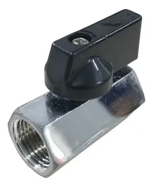 VALVULA DE ESFERA MINI FEMEA X FEMEA