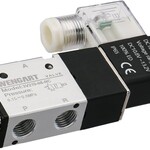 3V210-08 - VALVULA SIMPLES SOLENOIDE 3/2 VIAS 1/4 NF ( NORMAL FECHADA)